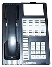 612.4300 / 6 line standard Intertel telephone